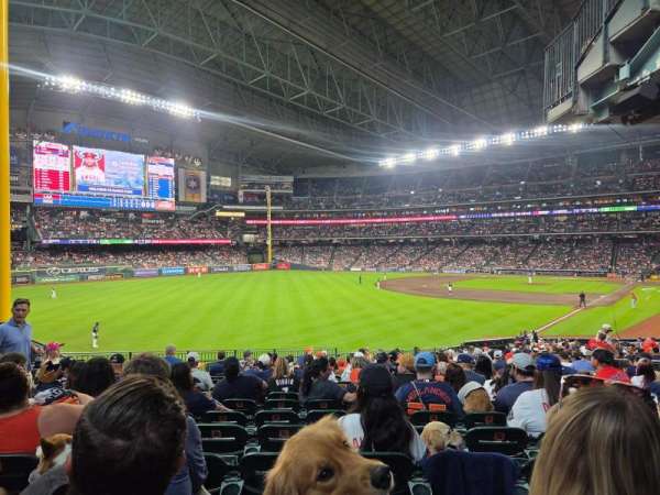 Daikin Park, bloc: 105, rangée: 39, place: 6
