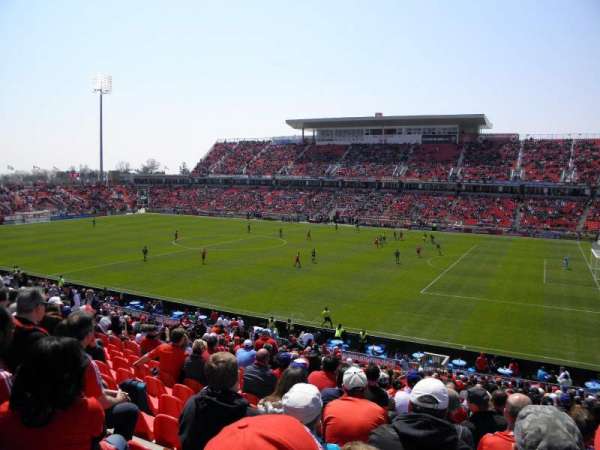 BMO Field, bloc: 105, rangée: 29, place: 10