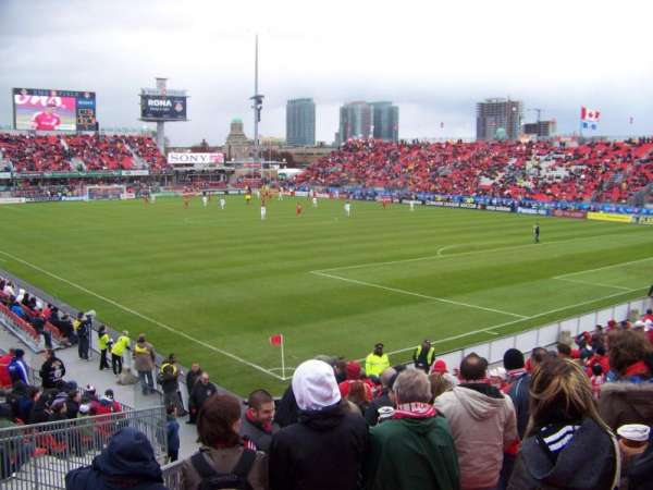 BMO Field, bloc: 118, rangée: 17, place: 13