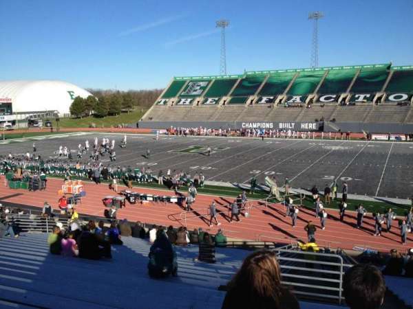 Rynearson Stadium, bloc: 107, rangée: BB, place: 1