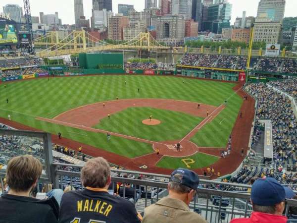 PNC Park, bloc: 318, rangée: F, place: 10