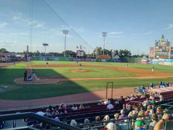Legends Field, Lexington, bloc: 204, rangée: 5, place: 1