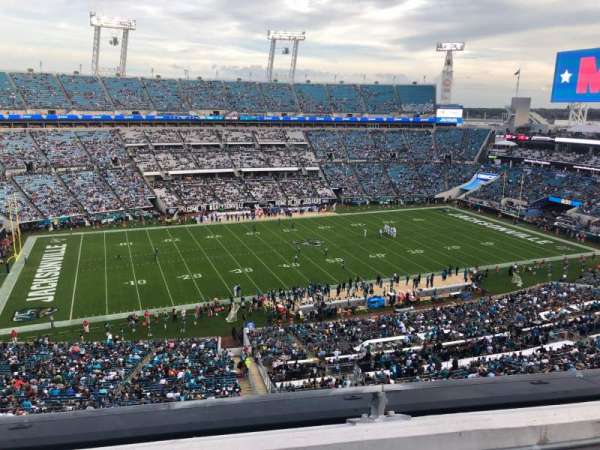 EverBank Stadium, bloc: 412, rangée: B, place: 21
