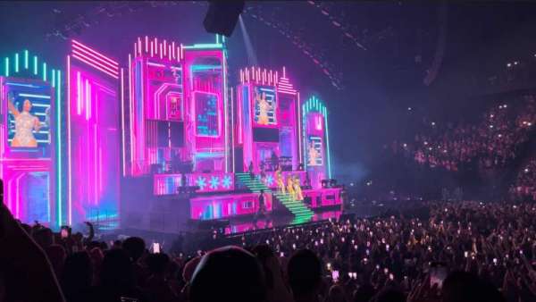 Accor Arena, bloc: Gradin O, rangée: 23, place: 11