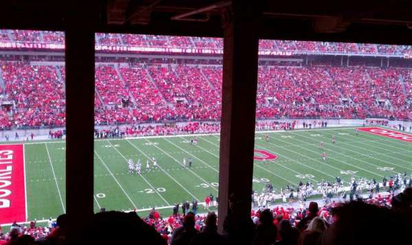 Ohio Stadium, bloc: 24B, rangée: 9, place: 29