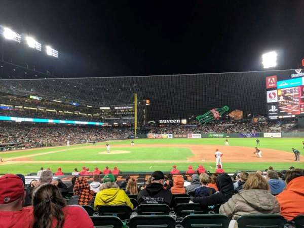 Oracle Park, bloc: 108, rangée: L, place: 10