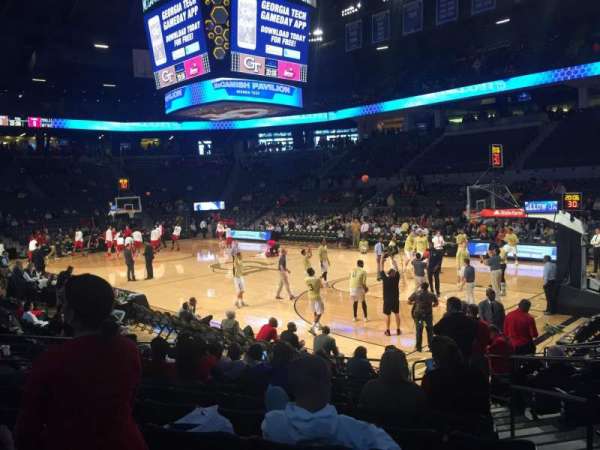 McCamish Pavilion, bloc: 115, rangée: 12, place: 3