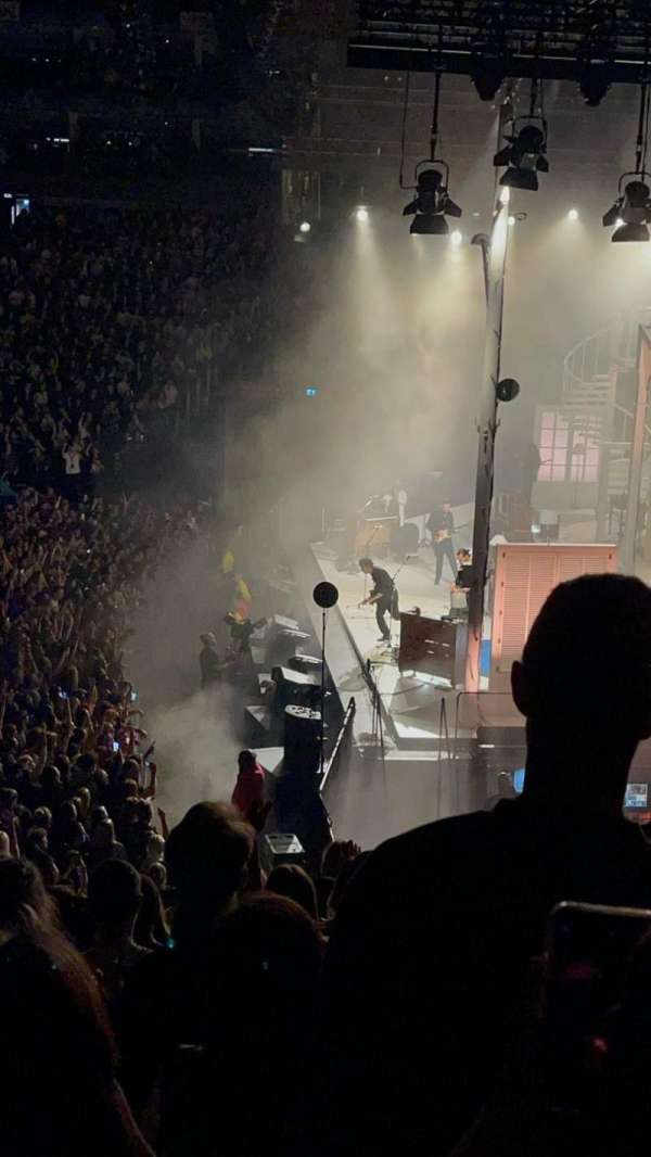 The O2, London, bloc: 113, rangée: T, place: 396