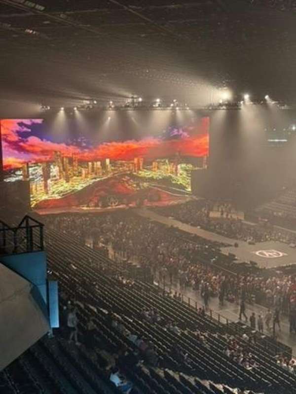 Accor Arena, bloc: Balcon S, rangée: 81, place: 8