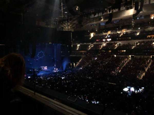 American Airlines Center, bloc: 215, rangée: A, place: 6