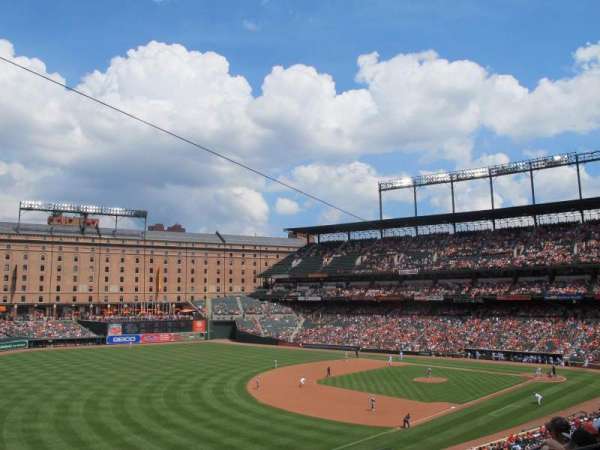 Oriole Park at Camden Yards, bloc: 262, rangée: 5, place: 6