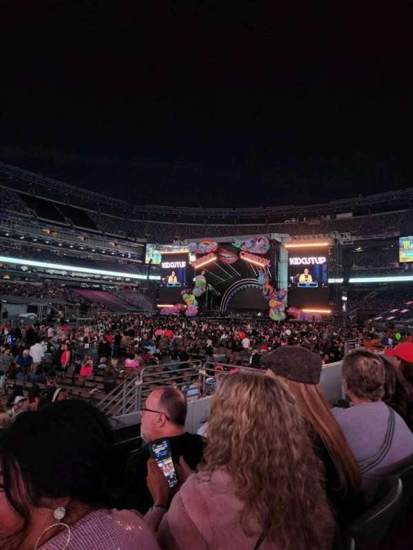 MetLife Stadium, bloc: 117, rangée: 3, place: 7