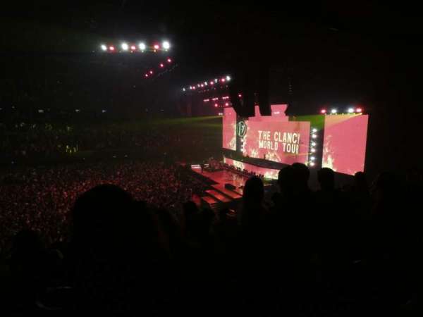 Ziggo Dome, bloc: 103, rangée: 15, place: 62