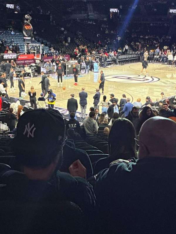 Barclays Center, bloc: 29, rangée: 15, place: 4