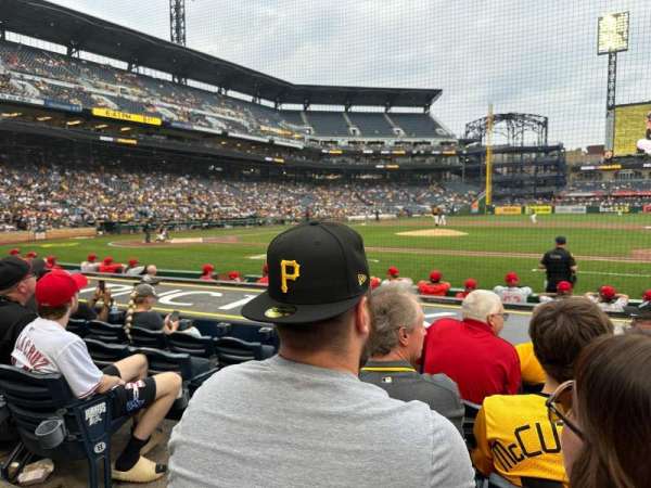 PNC Park, bloc: 10, rangée: K, place: 11