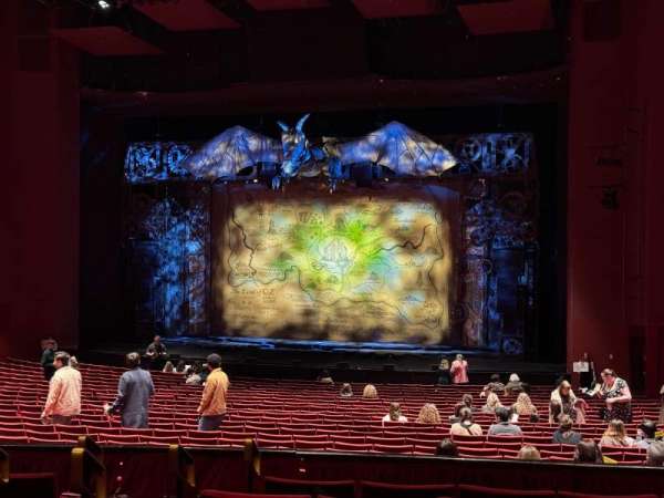 San Diego Civic Theatre, bloc: Dress Circle R, rangée: G, place: 36