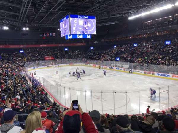 Place Bell, bloc: 114, rangée: R, place: 10