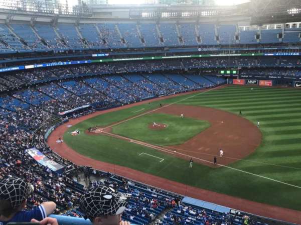 Rogers Centre, bloc: 515, rangée: 4, place: 6
