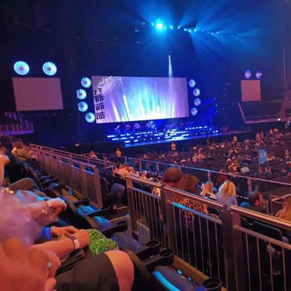 The O2, London, bloc: 102, rangée: J, place: 76