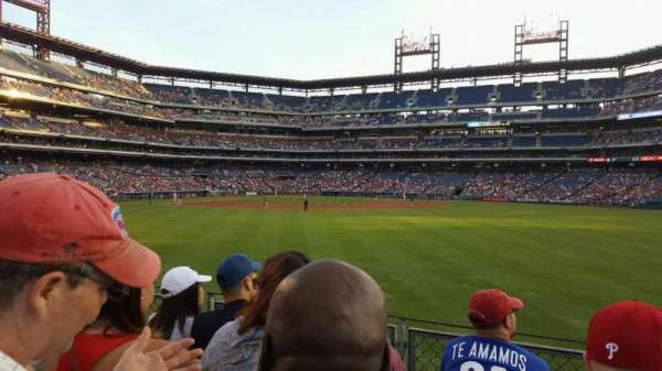 Citizens Bank Park, bloc: 102, rangée: 4, place: 3