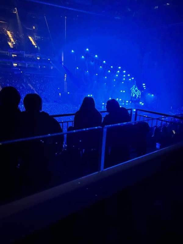The O2, London, bloc: 111, rangée: ZZ, place: 129