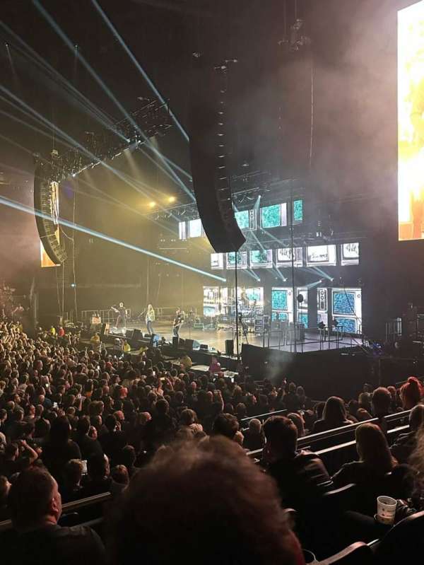 The O2, London, bloc: 112, rangée: L, place: 368