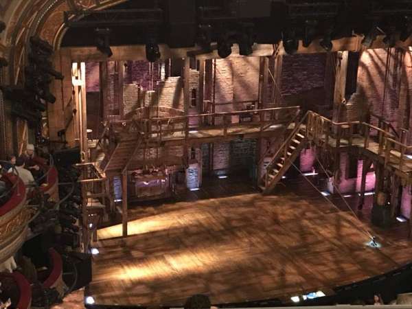 Richard Rodgers Theatre, bloc: Rear Mezzanine L, rangée: K, place: 25