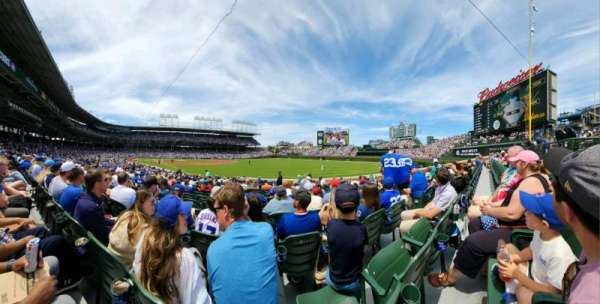 Wrigley Field, bloc: 132, rangée: 11, place: 12