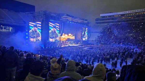 Beaver Stadium, bloc: WE, rangée: 10, place: 17