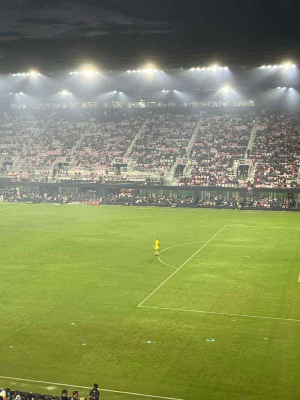 Chase Stadium, bloc: 112, rangée: 27, place: 8