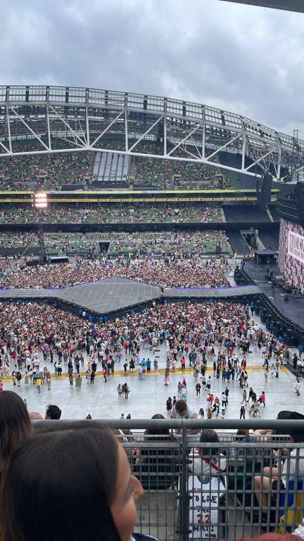 Aviva Stadium, bloc: 503, rangée: K, place: 22