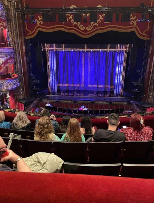 Grand Opera House, Belfast, bloc: Upper Circle, rangée: A, place: 14