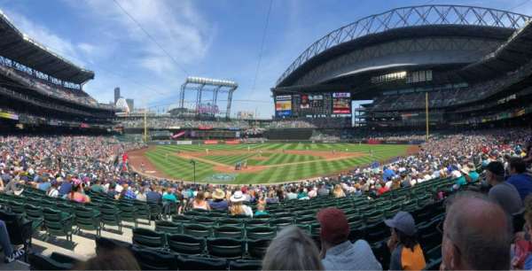 T-mobile Park, bloc: 128, rangée: 28, place: 11