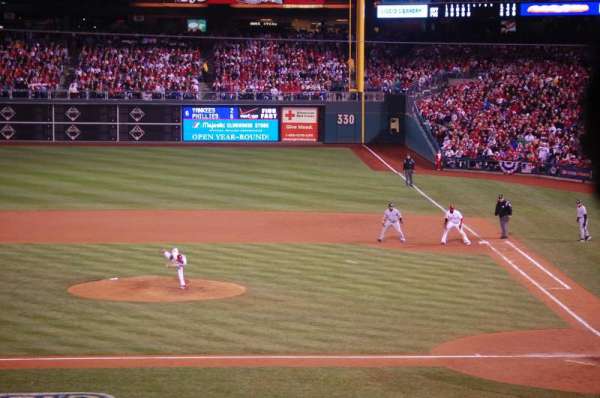 Citizens Bank Park, bloc: 129, rangée: Standing R