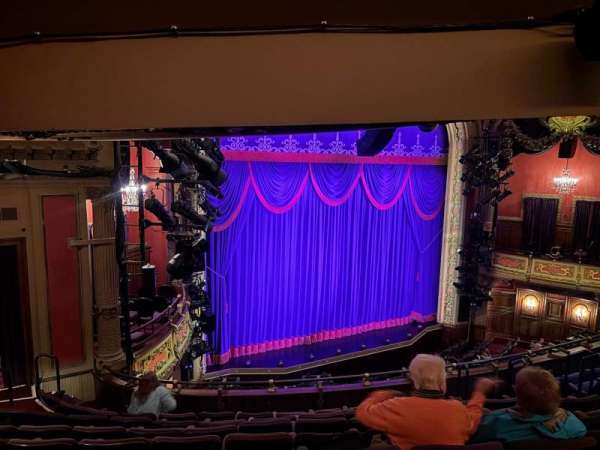 Lyceum Theatre, Broadway, bloc: Mezzanine L, rangée: H, place: 19