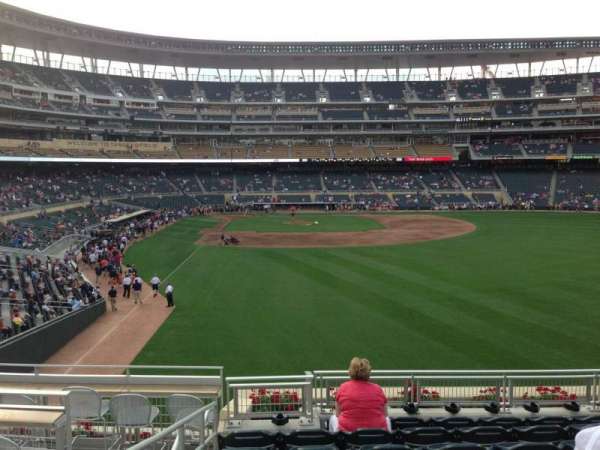 Target Field, bloc: 139, rangée: 8, place: 5