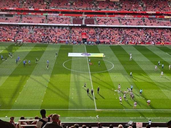 Emirates Stadium, bloc: 113, rangée: 17, place: 617