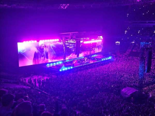 Wembley Stadium, bloc: 525, rangée: 7, place: 346
