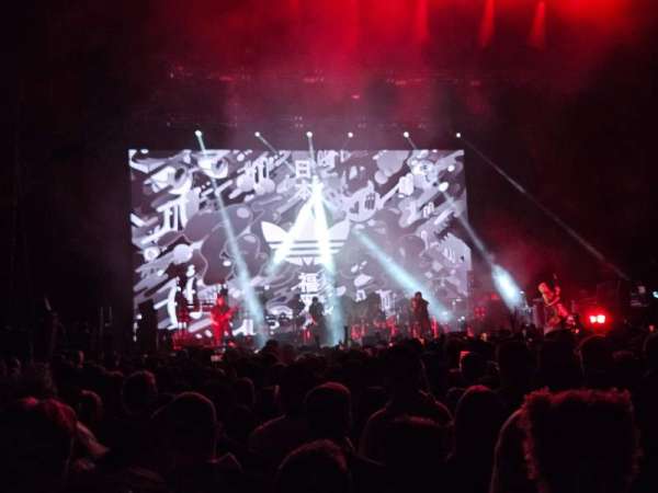The O2, London, bloc: GA
