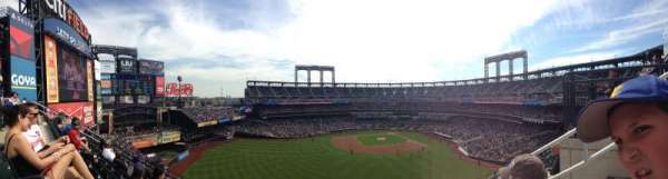 Citi Field, bloc: 436, rangée: 6, place: 4