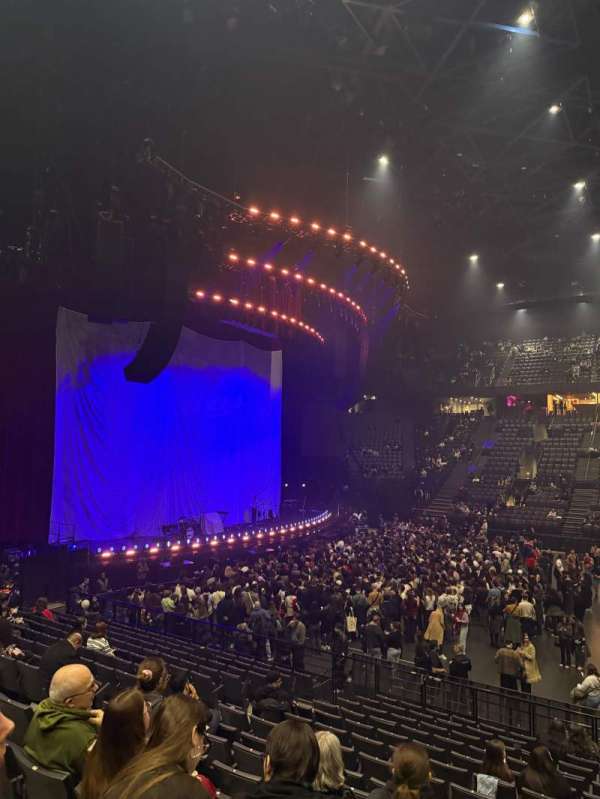 Accor Arena, bloc: Gradin O, rangée: 14, place: 18