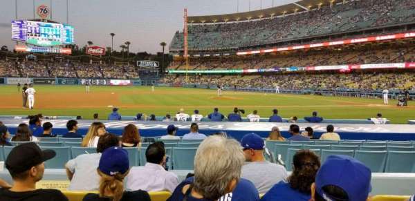 Dodger Stadium, bloc: 21FD, rangée: E, place: 5