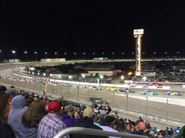 Texas Motor Speedway, bloc: Pit Side Lower 422, rangée: 25, place: 1