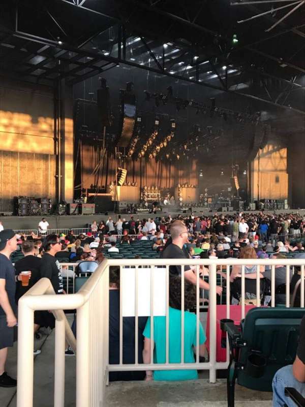 Dos Equis Pavilion, bloc: 204, rangée: D, place: 27