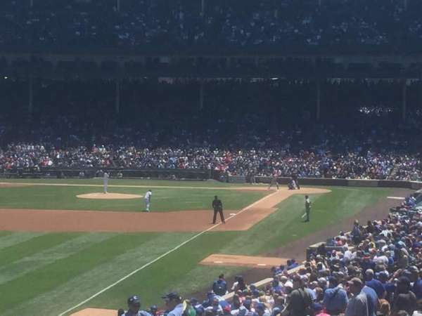 Wrigley Field, bloc: 203, rangée: 7, place: 4