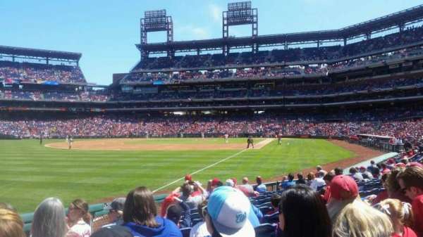 Citizens Bank Park, bloc: 138, rangée: 12, place: 16