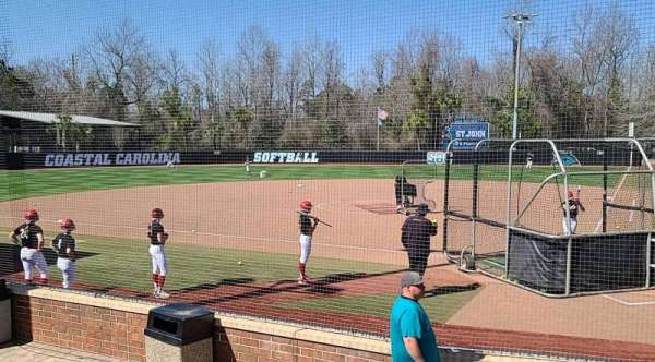 St. John Stadium, Coastal Carolina, bloc: 3, rangée: f, place: 20