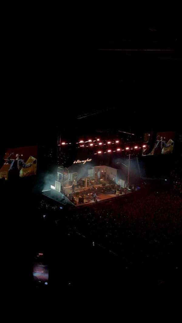 The O2, London, bloc: 405, rangée: P, place: 568