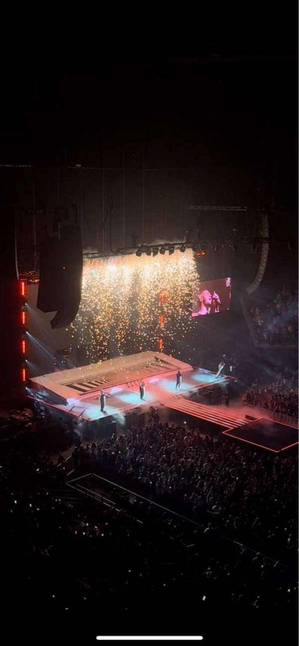 The O2, London, bloc: 404, rangée: B, place: 539