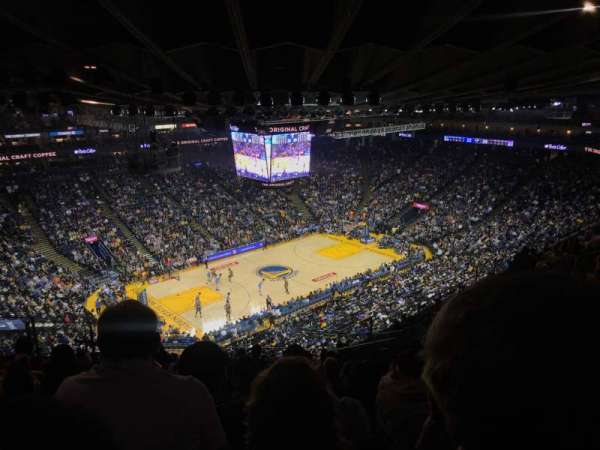 Oakland Arena, bloc: 220, rangée: 13, place: 7